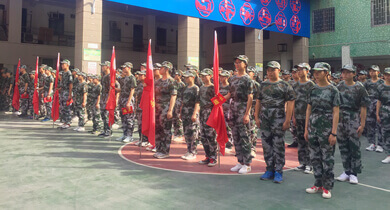 艺术高考国防教育，迈入的第一课